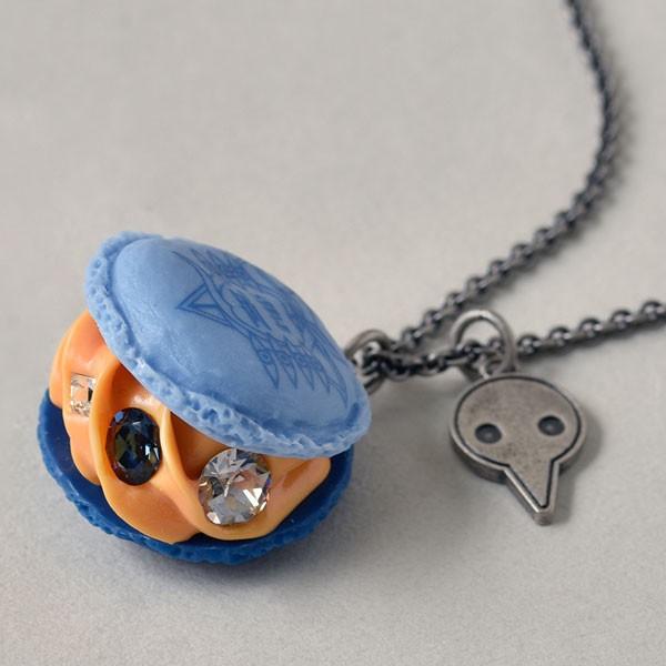 【EVANGELION x Q-pot】マカロンネックレス/Mark.06