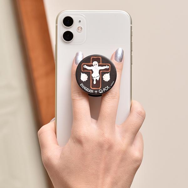 【EVANGELION x Q-pot】ポップソケッツスマートフォングリップスタンド/リリス シュガークッキー