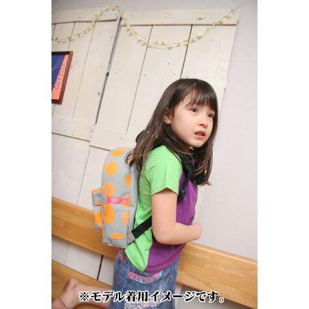 EVA×Geewhiz　使徒の水玉BACKPACK グレー×オレンジ Lサイズ