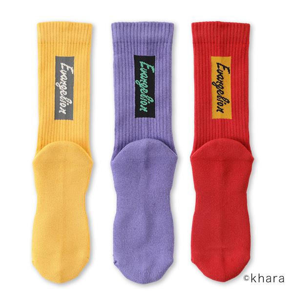 EVANGELION バックロゴアメリブソックス 零号機（タビオ）