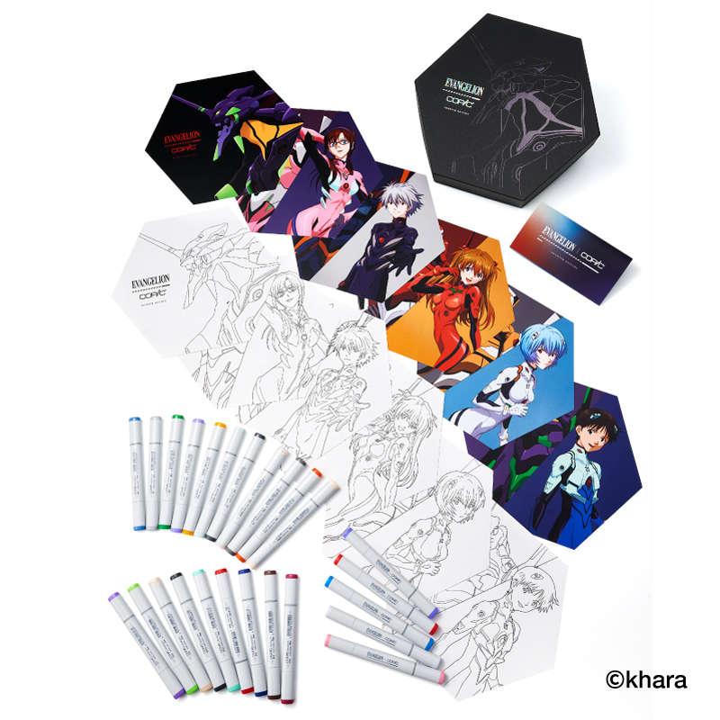 EVANGELION×COPIC EVA Color Set Premium Edition（トゥーマーカープロダクツ） [お届け予定：2026年3月中旬]