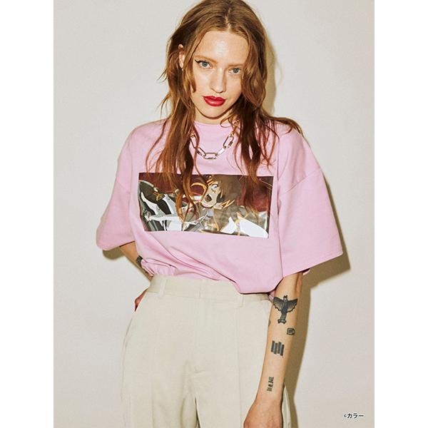 【EVANGELION×jouetie】シン・エヴァンゲリオン劇場版BIG Tシャツ/ピンク（アスカ）