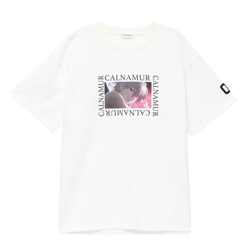 【EVANGELIONｘCALNAMUR】KAWORU TSHIRT/白/フリーサイズ