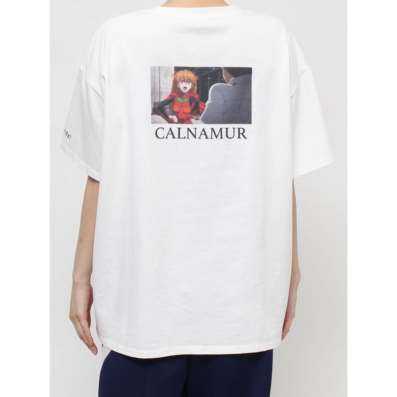 【EVANGELIONｘCALNAMUR】ASUKA TSHIRT/白/フリーサイズ