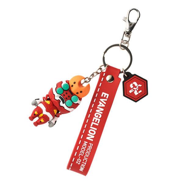 キューティ1 ラバーキーホルダー/ヱヴァンゲリヲン新劇場版エヴァ２号機（プライム1スタジオ）