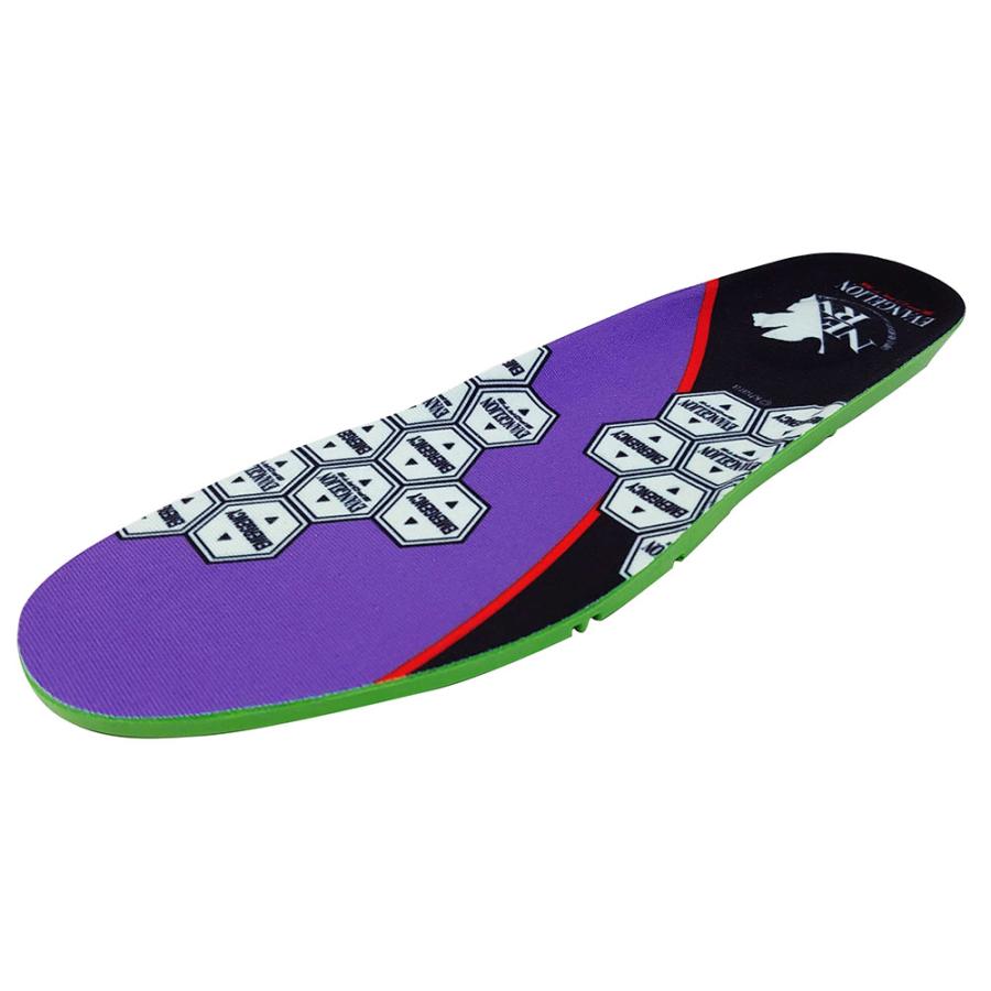 【EVANGELION SPORTS】フレキシブルインソール/初号機モデル（クリヤマプリージア）