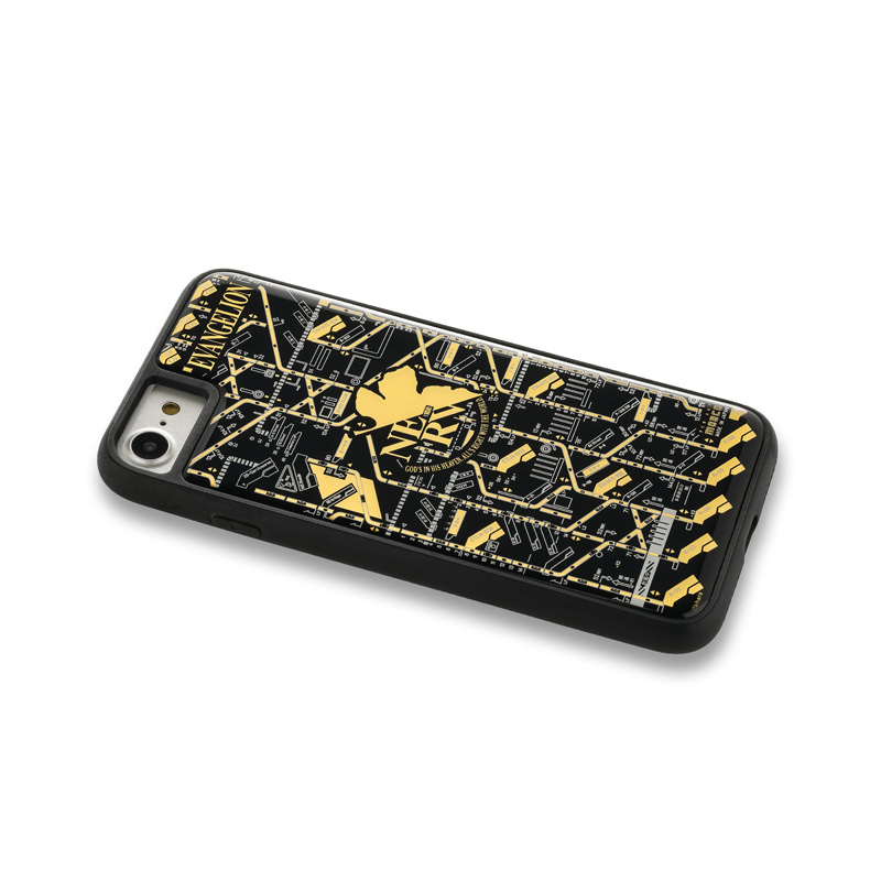FLASH NERV 基板アート iPhone7/8ケース(電子技販)/黒