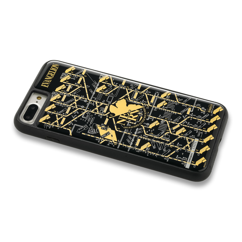 FLASH NERV 基板アート iPhone7/8 Plusケース(電子技販)/黒