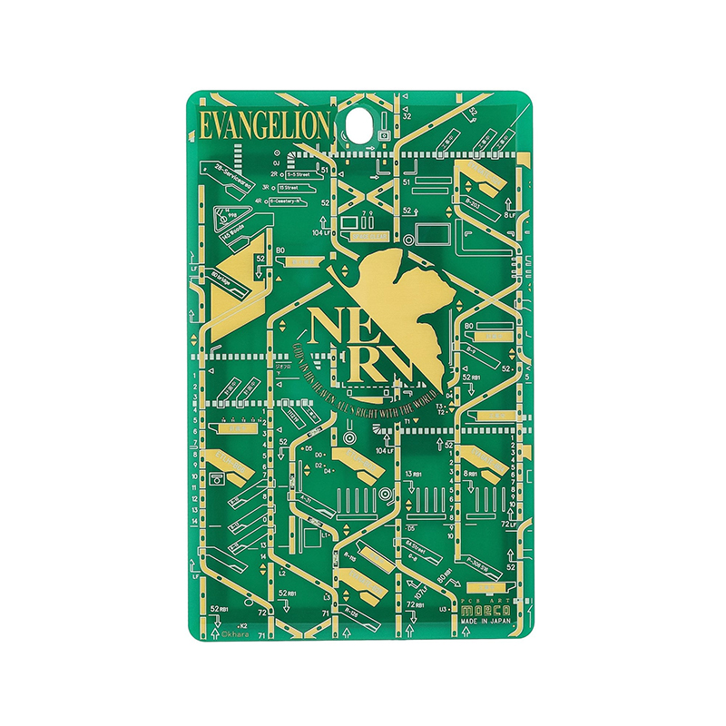 FLASH NERV 基板アート IC-CARD ケース(電子技販)/緑