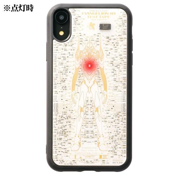 FLASH EVA01 基板アート iPhoneXRケース/白(電子技販)