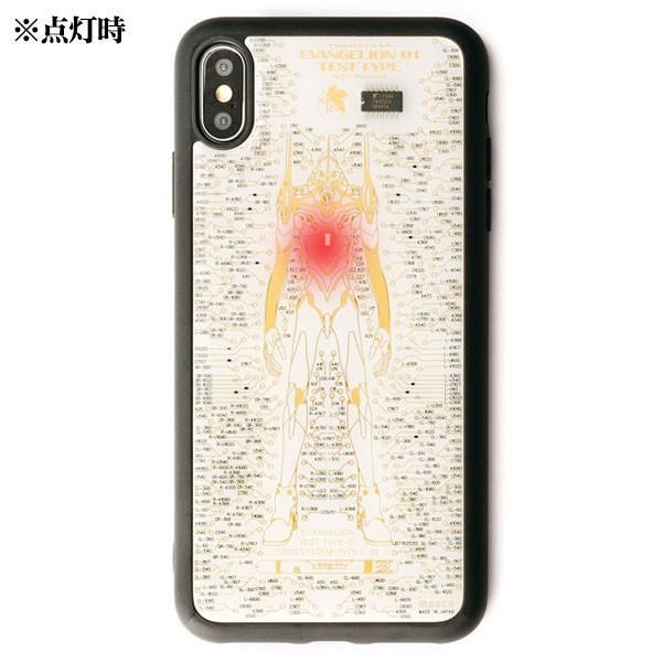 FLASH EVA01 基板アート iPhoneXS Maxケース/白(電子技販)