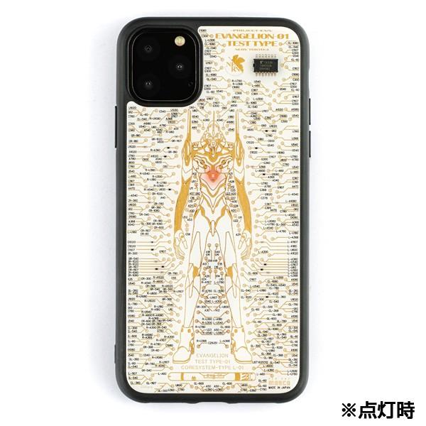 FLASH EVA01 基板アート iPhone11Pro Maxケース/白(電子技販)
