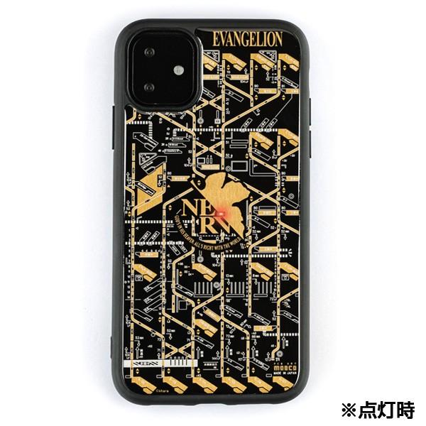 FLASH NERV 基板アート iPhone11ケース/黒(電子技販)