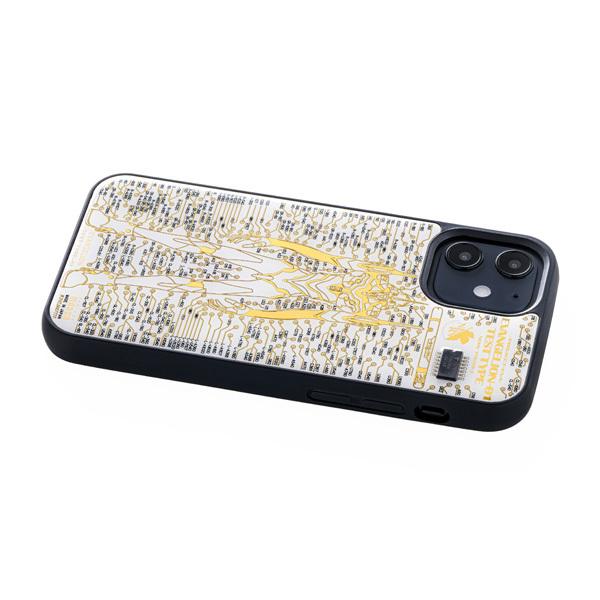 FLASH EVA01 基板アートiPhone 12 mini ケース/白(電子技販)