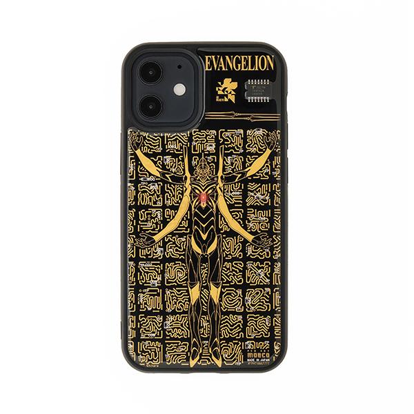 FLASH EVA13 基板アートiPhone 12 mini ケース/黒(電子技販)