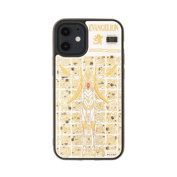 FLASH EVA13 基板アートiPhone 12 mini ケース/白(電子技販)