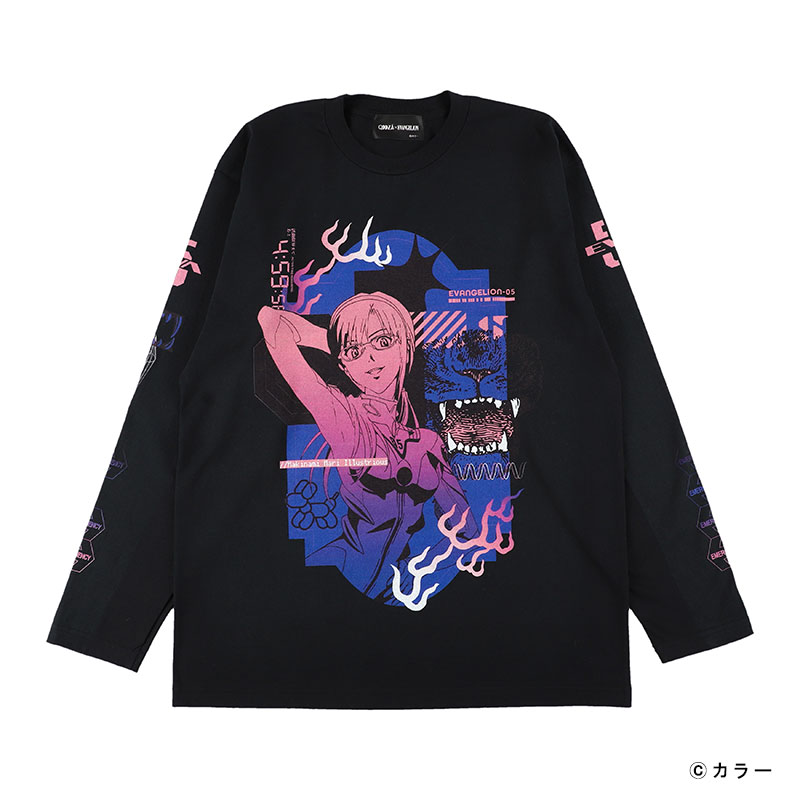 【期間限定受注】EVANGELION x QOOZA / LONG SLEEVE TEE [MARI1]