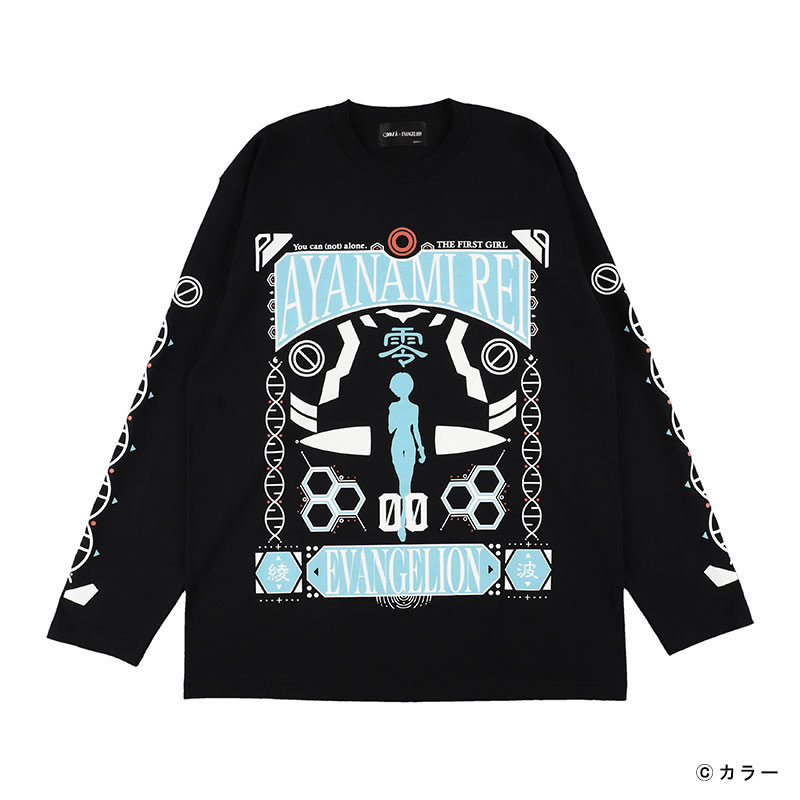 【期間限定受注】EVANGELION x QOOZA / LONG SLEEVE TEE [REI2]