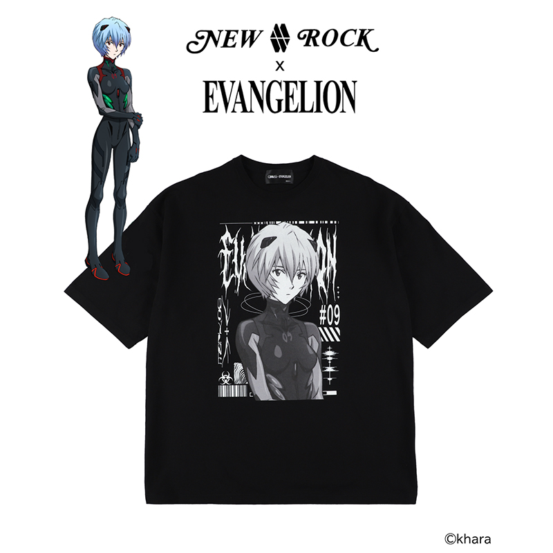 【期間限定受注】NEW ROCKｘEVANGELION/ アヤナミレイ（仮称）TEE [お届け予定：2026年2月上旬]