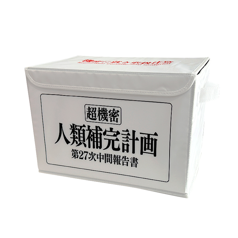 エヴァンゲリオン フタ付収納ボックス/人類補完計画(丸眞)