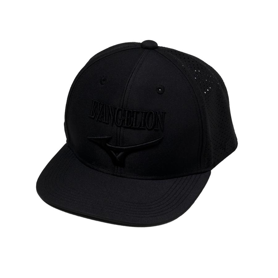 【ミズノ】エヴァンゲリオン ベースボールキャップ/ブラック