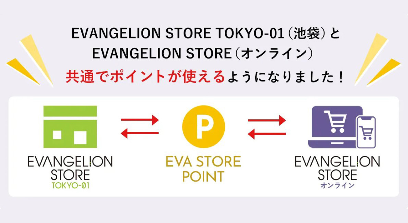 『EVA STORE POINT』交換景品追加＆サービスグレードアップのお知らせ